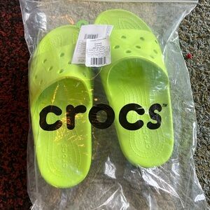 Crocs Classic Slides - Limeade - Men’s Size 12